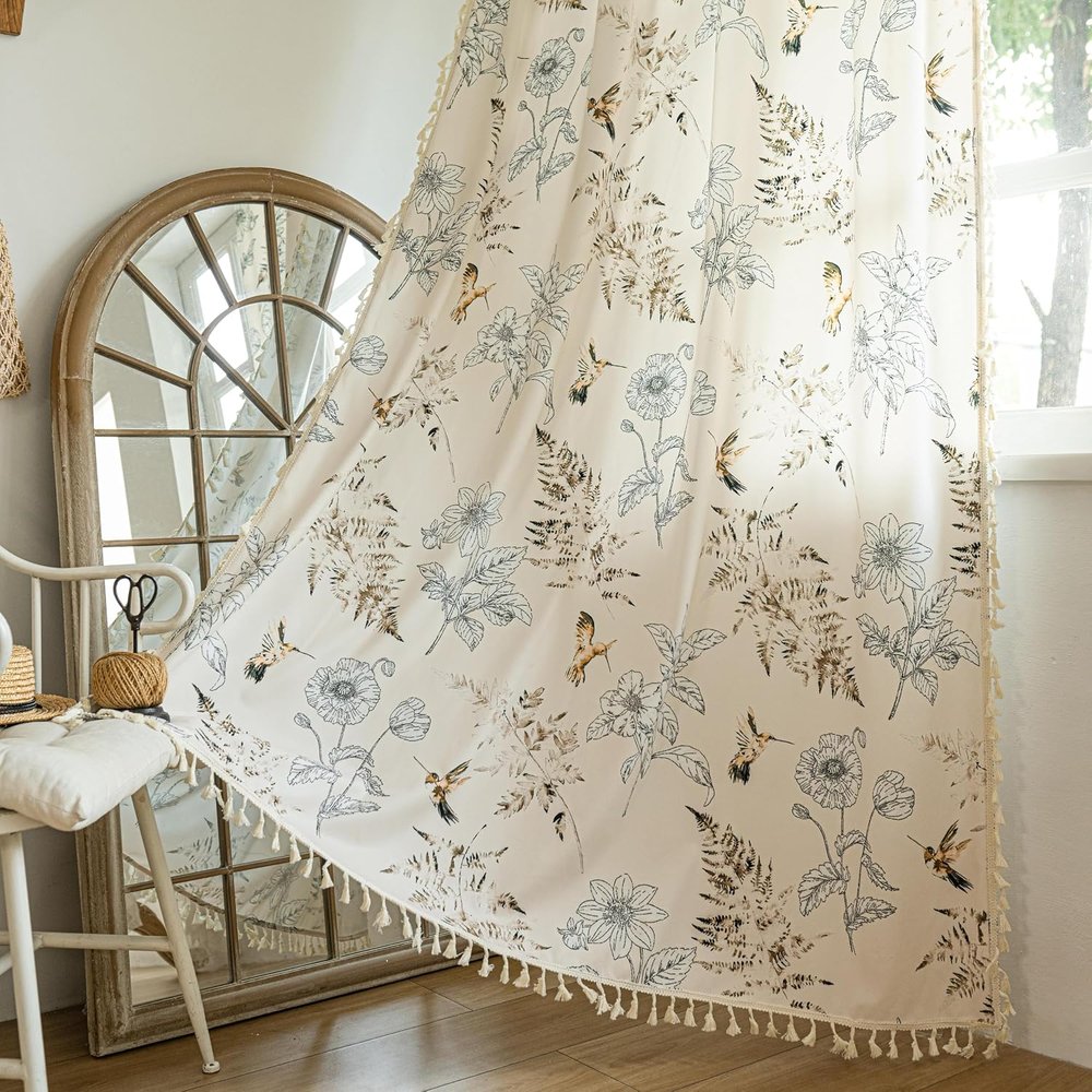 Cafe curtain fabric